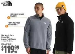 Anaconda The North Face Men's 100 Glacier 1/4 Fleece offer
