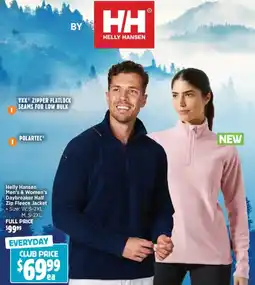 Anaconda Helly Hansen Men's & Women's Daybreaker Half Zip Fleece Jacket offer