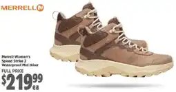 Anaconda Merrell Women's Speed Strike 2 Waterproof Mid Hiker offer