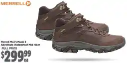 Anaconda Merrell Men's Moab 3 Adventure Waterproof Mid Hiker offer