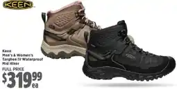 Anaconda Keen Men's & Women's Targhee IV Waterproof Mid Hiker offer
