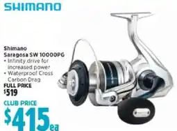 Anaconda Shimano Saragosa SW 10000PG offer