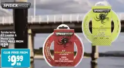 Anaconda Spiderwire EZ Leader & Mono Line offer