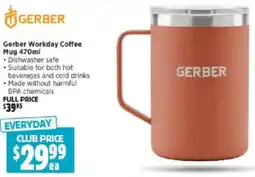 Anaconda Gerber Workday Coffee Mug offer