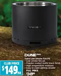 Anaconda Dune Low Smoke Fire Pit offer