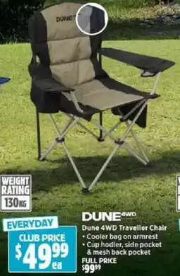 Anaconda Dune 4WD Traveller Chair offer