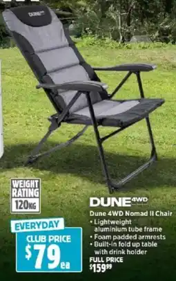 Anaconda Dune 4WD Nomad II Chair offer