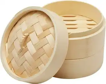 Coles CulineX 2 Tier Bamboo Steamer offer