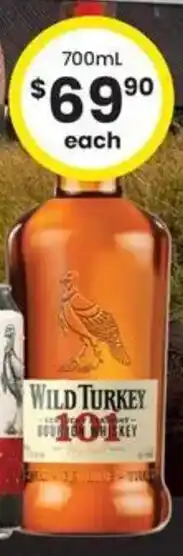 Wild Turkey 101 Proof Bourbon