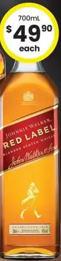 The Bottle O Johnnie walker. red label offer