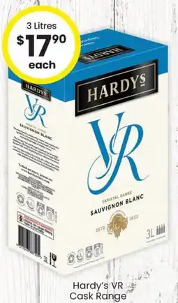 The Bottle O Hardy's VR Cask Range offer
