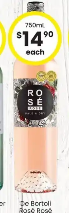 The Bottle O De Bortoli Rosé Rosé offer