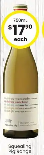 The Bottle O Squealing Pig Range offer