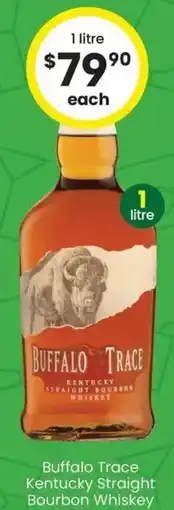 The Bottle O Buffalo Trace Kentucky Straight Bourbon Whiskey offer