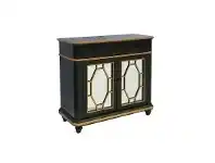 LivingStyles Kitson 2 Door 1 Drawer Side Cabinet, 96cm offer