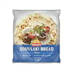 Woolworths Mission Souvlaki Bread offer
