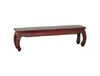 LivingStyles Liam Solid Mahogany Timber 158cm Opium Bench - Mahogany offer