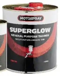 Burson Auto Parts Superglow general purpose thinners offer