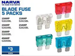 Burson Auto Parts Blade fuse 5 packs offer
