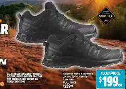 Anaconda Salomon Men's & Women's XA Pro 3D V9 Gore-Tex Low Hiker offer