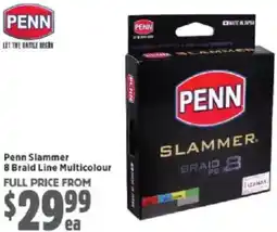 Anaconda Penn Slammer 8 Braid Line Multicolour offer