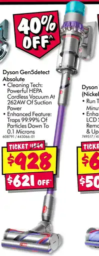 JB Hi-Fi Dyson Gen5detect Absolute offer