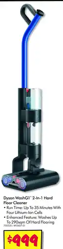 JB Hi-Fi Dyson WashG1 2-In-1 Hard Floor Cleaner offer