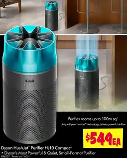 JB Hi-Fi Dyson HushJet Purifier HJ10 Compact offer