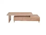 LivingStyles Valerie 3 Drawer Extendable TV Unit, 166cm-286cm, Cypress offer