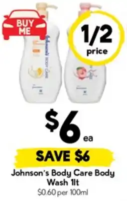 Drakes Johnson's Body Care Body Wash offer
