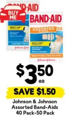 Drakes Johnson & Johnson Assorted Band-Aids offer
