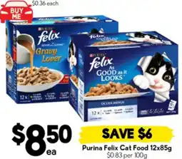Drakes Purina Felix Cat Food offer