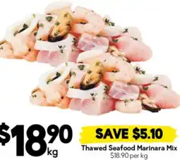 Drakes Thawed Seafood Marinara Mix offer