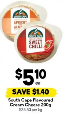 Drakes South Cape Flavoured Cream Cheese offer