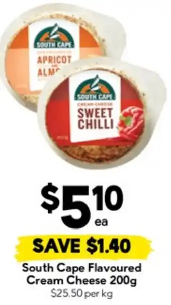 Drakes South Cape Flavoured Cream Cheese offer