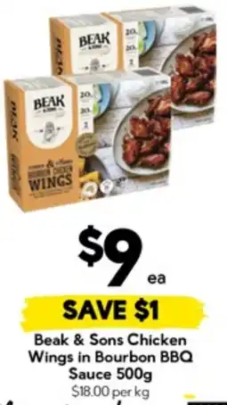 Drakes Beak & Sons Chicken Wings in Bourbon BBQ Sauce offer
