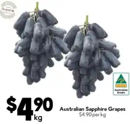 Drakes Australian Sapphire Grapes offer