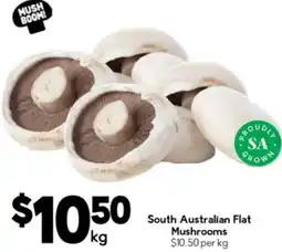 Drakes South Australian Flat Mushrooms offer
