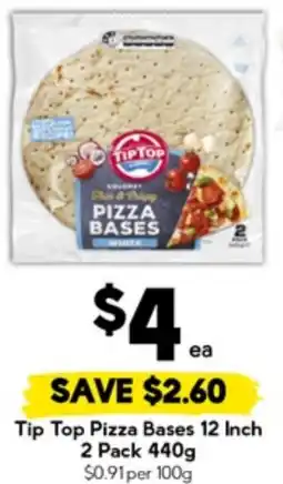 Drakes Tip Top Pizza Bases 12 Inch 2 Pack offer