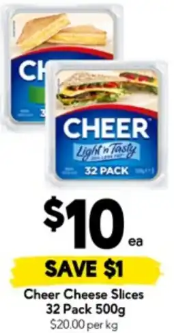 Drakes Cheer Cheese Slices offer