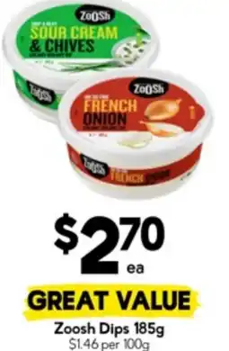 Drakes Zoosh Dips offer