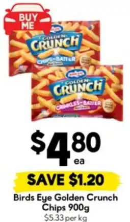 Drakes Birds Eye Golden Crunch Chips offer