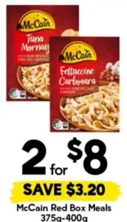 Drakes McCain Red Box Meals offer
