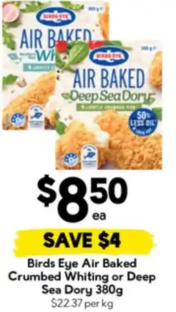 Drakes Birds Eye Air Baked Crumbed Whiting or Deep Sea Dory offer