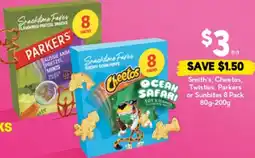 Drakes Smith's, Cheetos, Cheetos or Sunbites offer