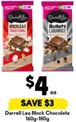 Drakes Darrell Lea Block Chocolate offer