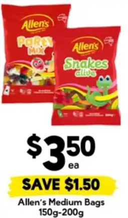 Drakes Allen's Medium Bags offer