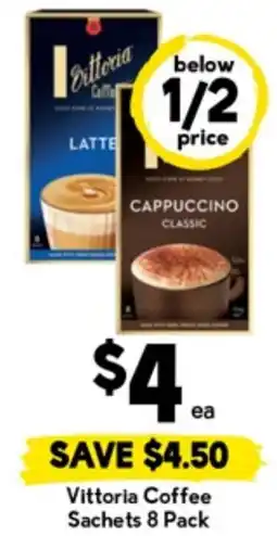 Drakes Vittoria Coffee Sachets offer