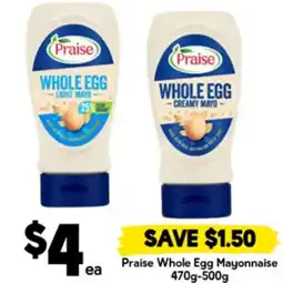 Drakes Praise Whole Egg Mayonnaise offer