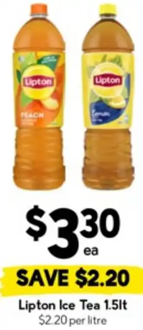 Drakes Lipton Ice Tea offer